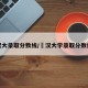 汉大录取分数线/冮汉大学录取分数线